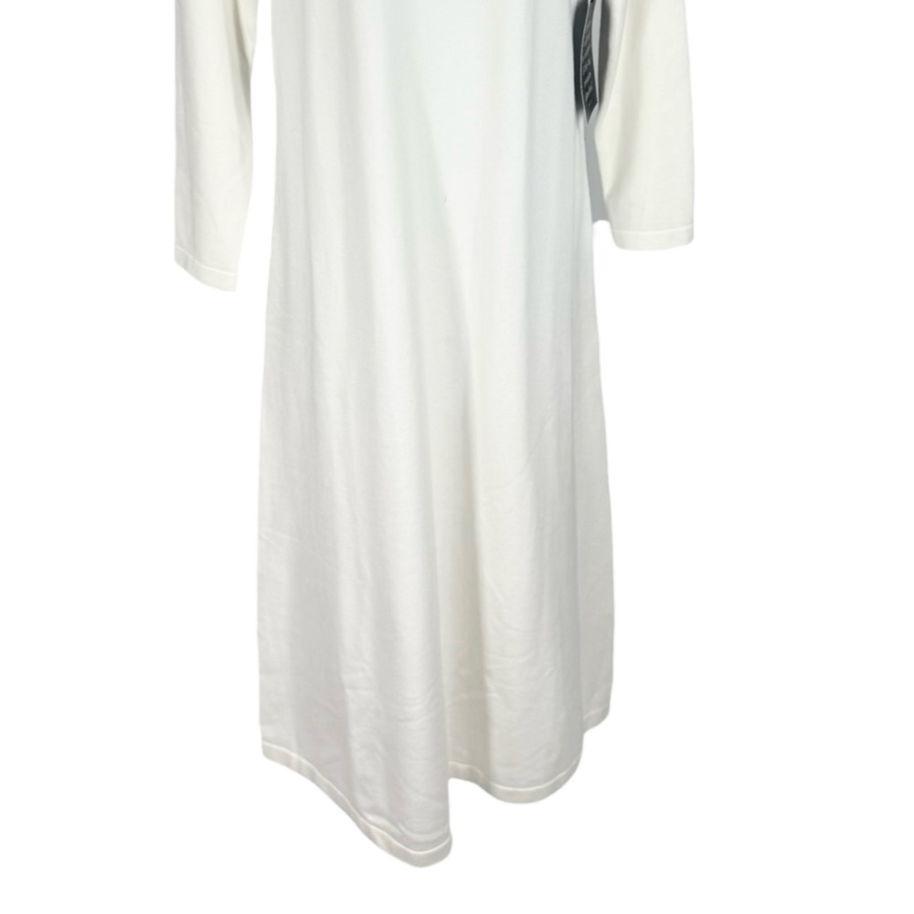 Tuckernuck Ivory Ellery Midi Dress M NWT Bridal Shower Modest Business Casual - Picture 6 of 11